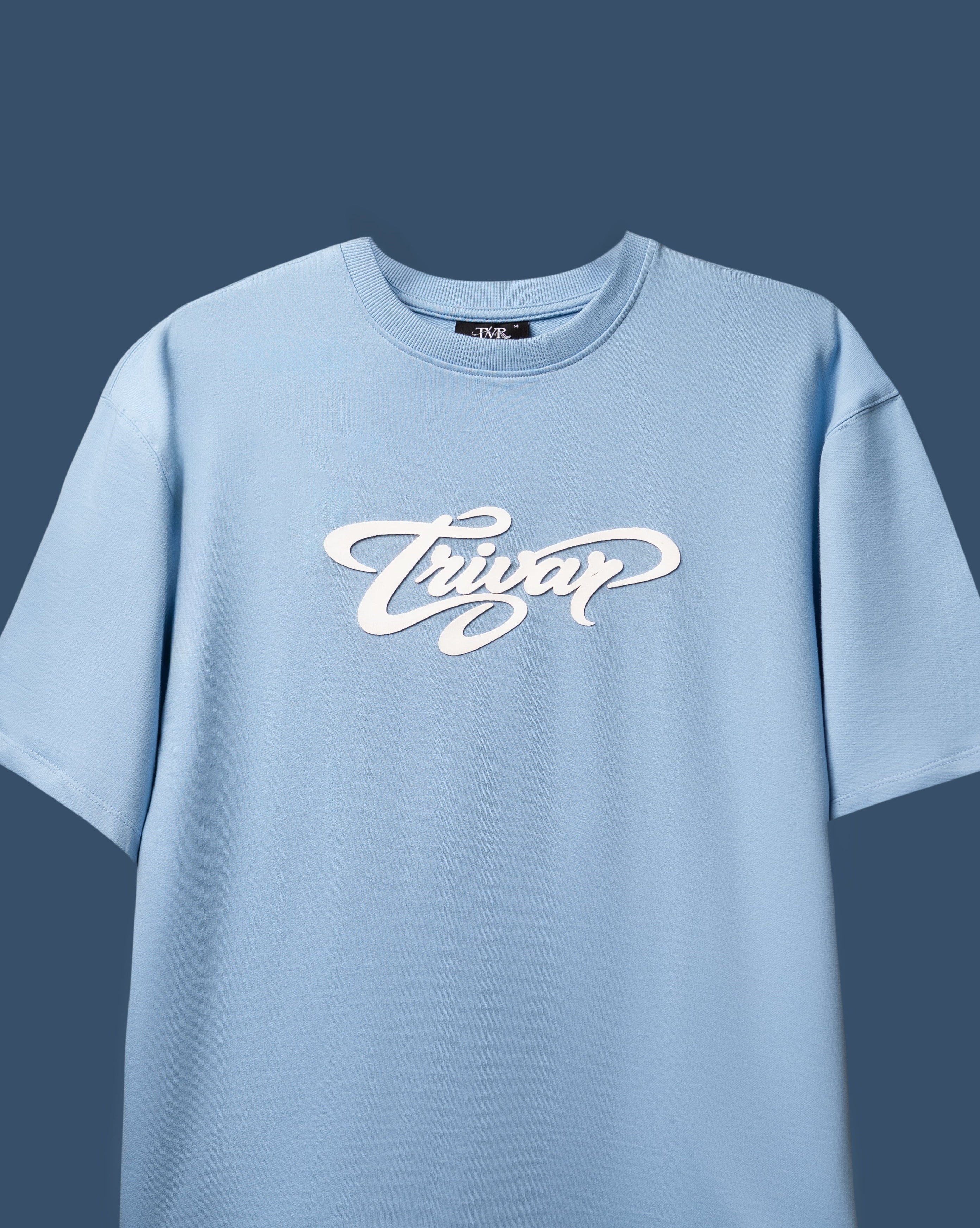 Sky Blue Whale Serenity T-Shirt