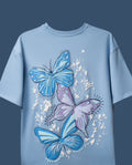 Sky Blue Butterfly Ethereal T-Shirt