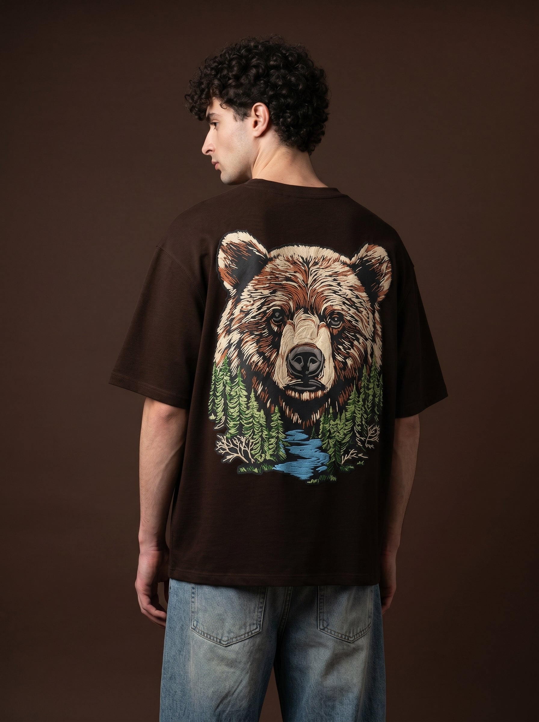 Wild Mocha Bear T-Shirt